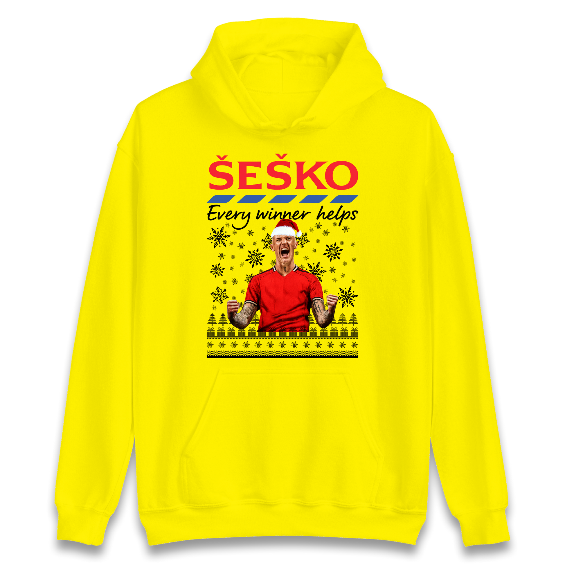 Benjamin Sesko Christmas Hoodie