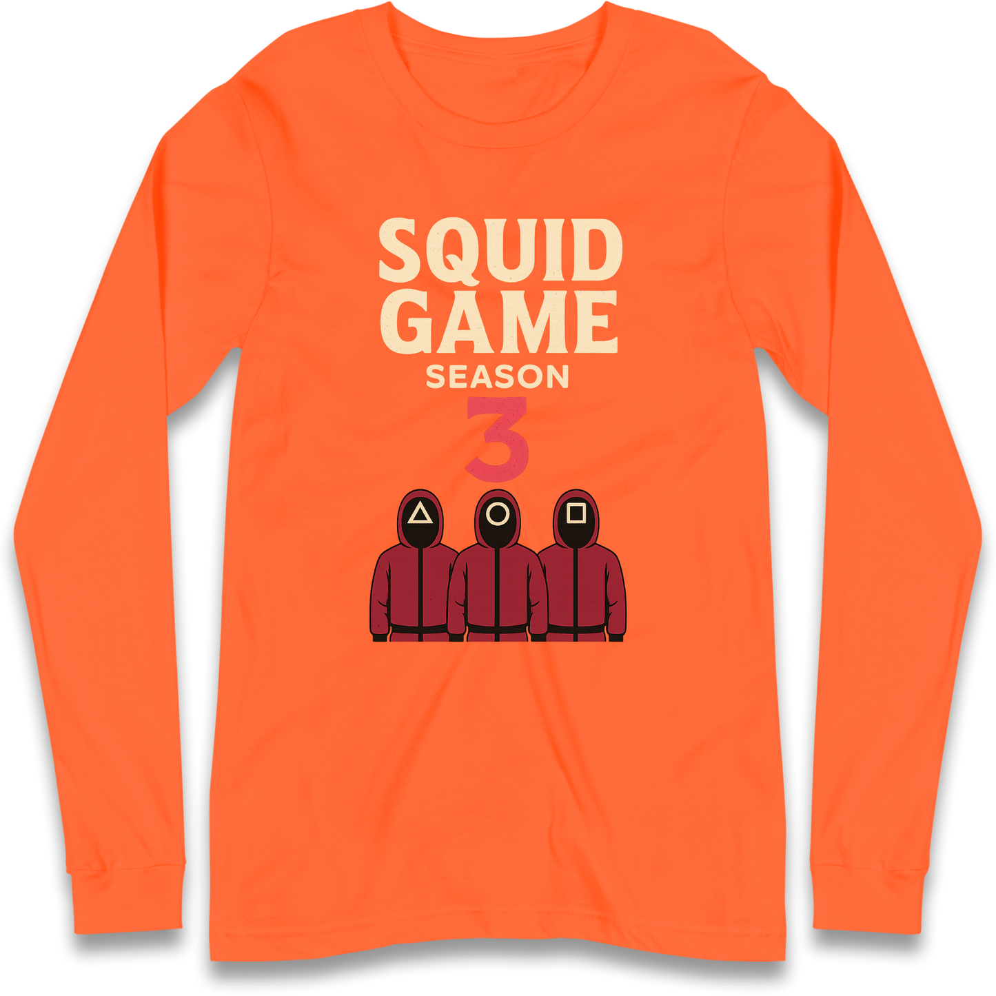Squid Games Season 3 Longsleeve T Shirt