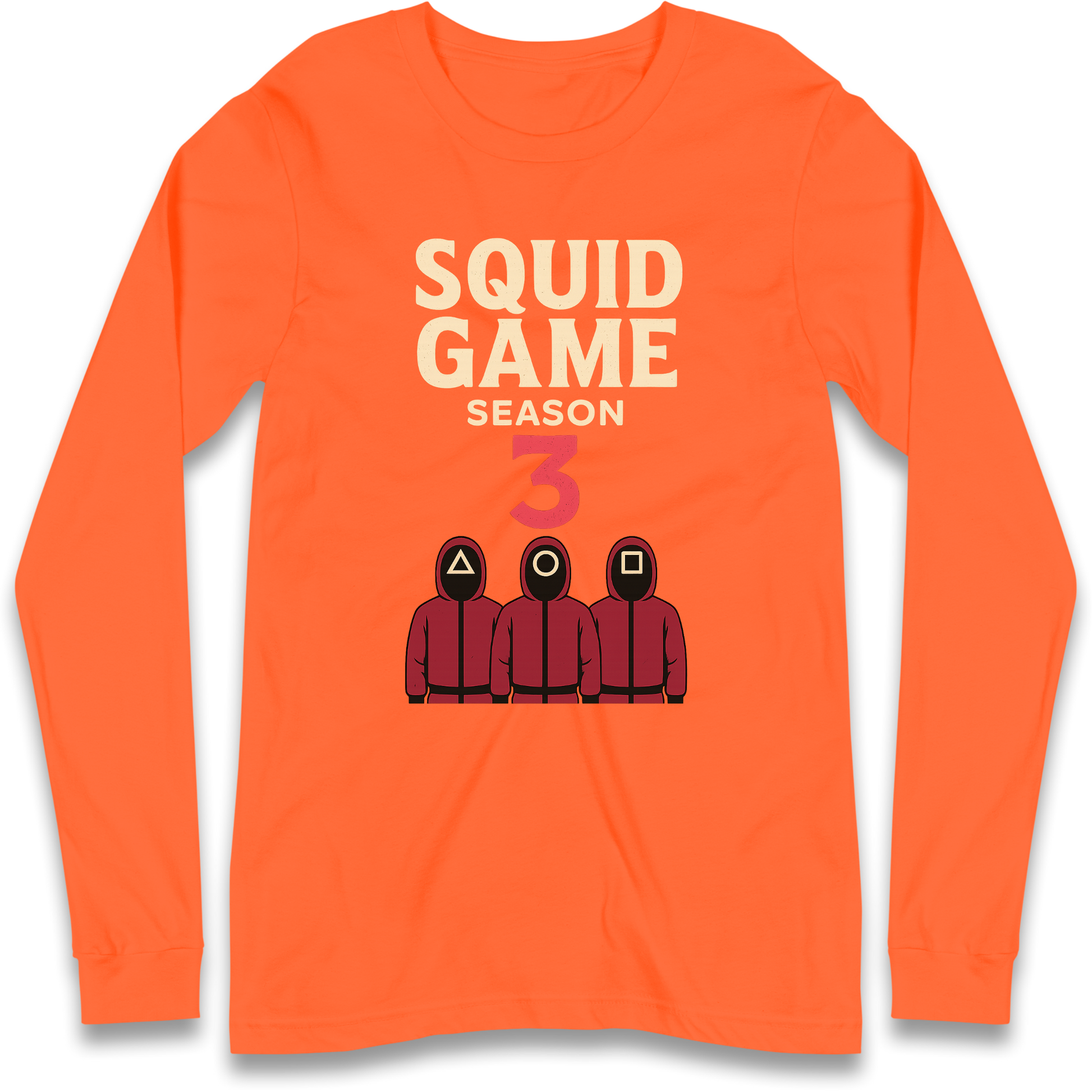 Squid Games Season 3 Longsleeve T Shirt