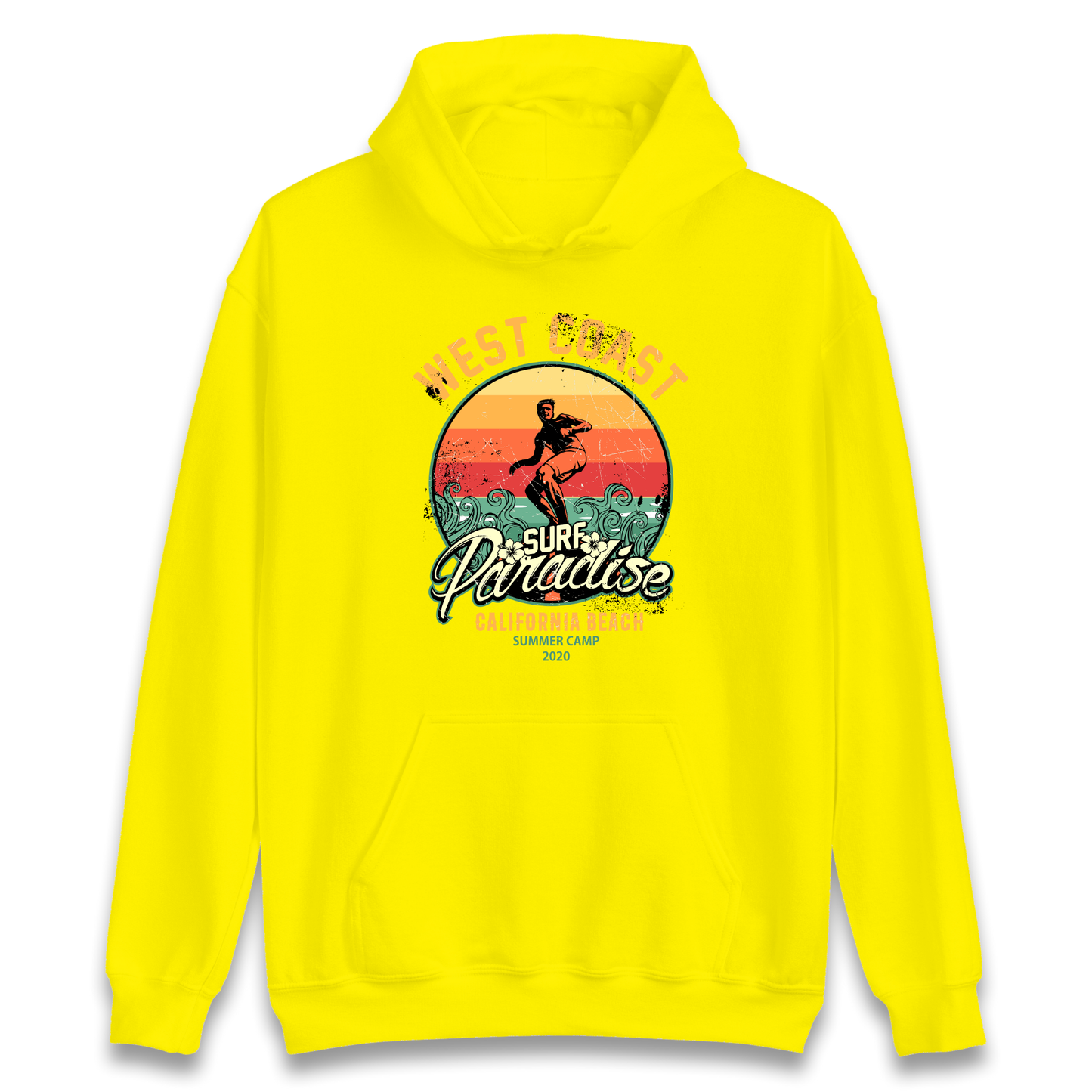 West Coast Surf Paradise Hoodie
