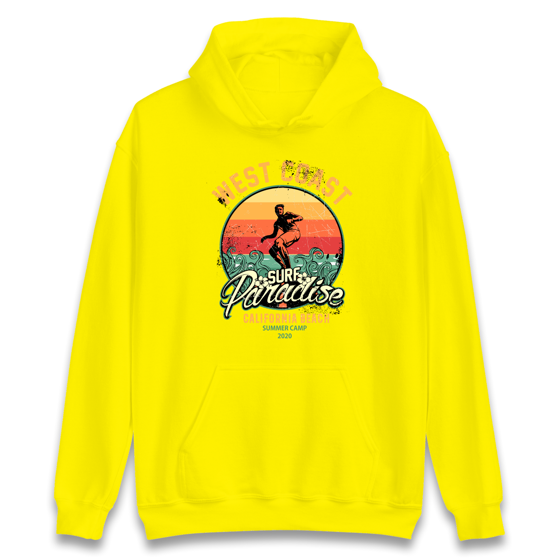 West Coast Surf Paradise Hoodie
