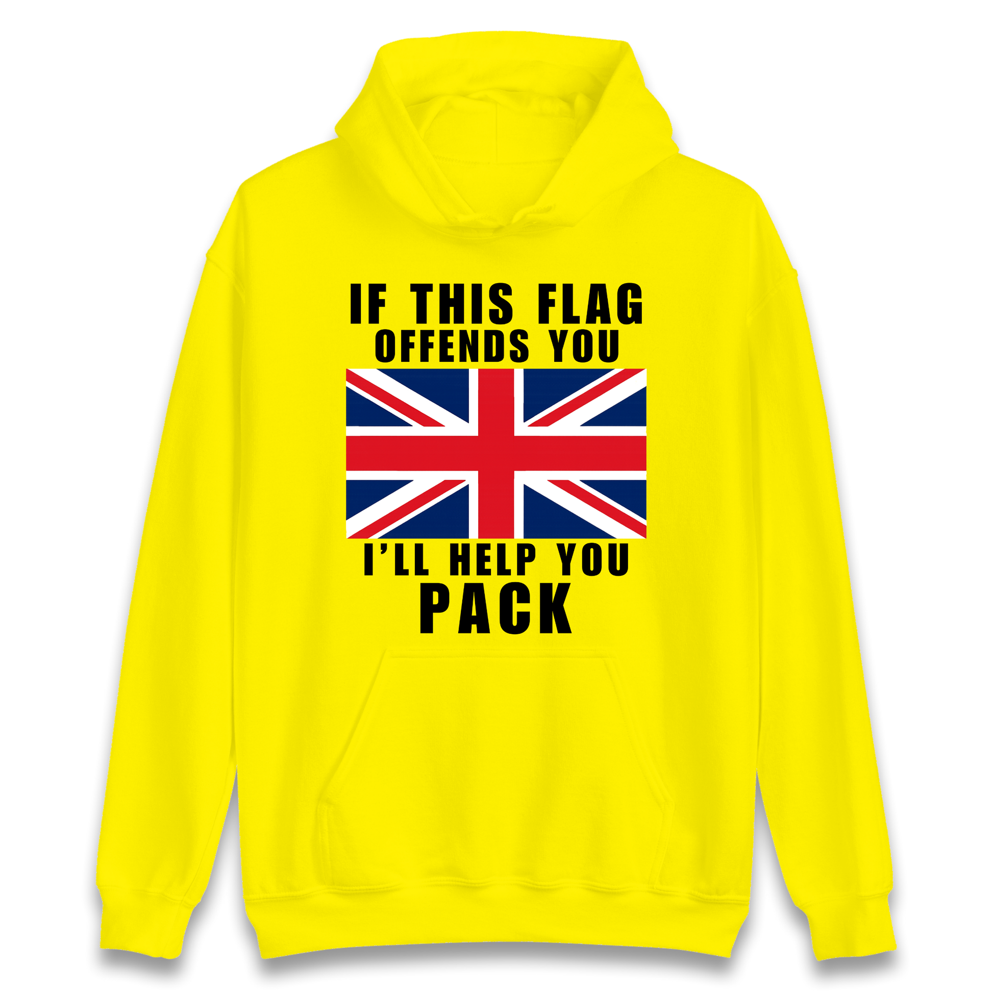 If This Flag Offends You I Will Help You Pack Hoodie
