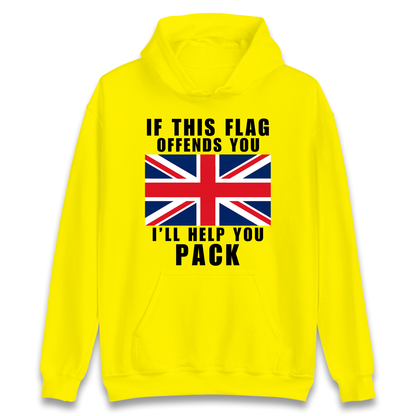 If This Flag Offends You I Will Help You Pack Hoodie