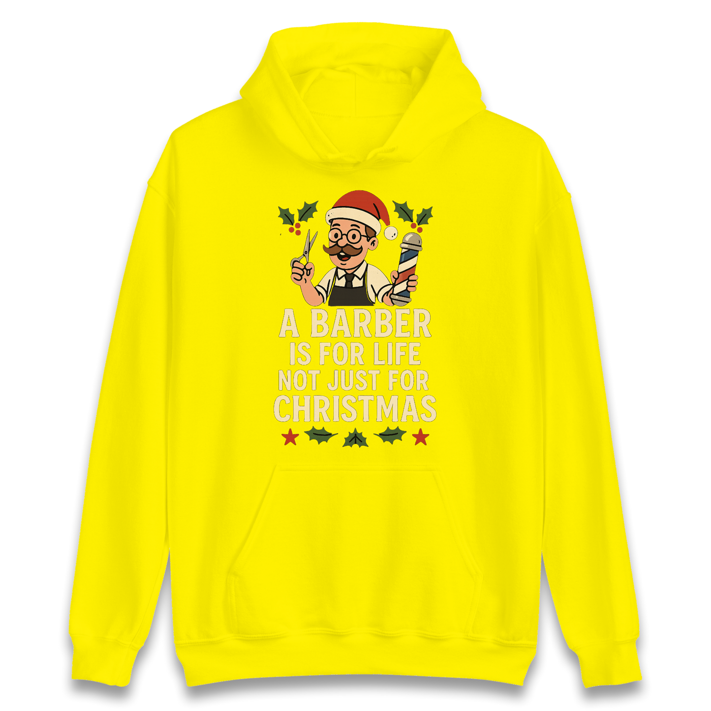 Barber Christmas Hoodie
