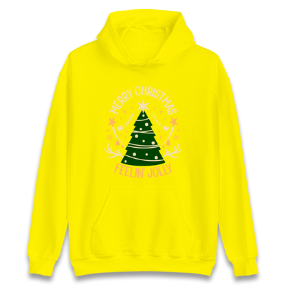 Merry Christmas Feeling Jolly Christmas Hoodie