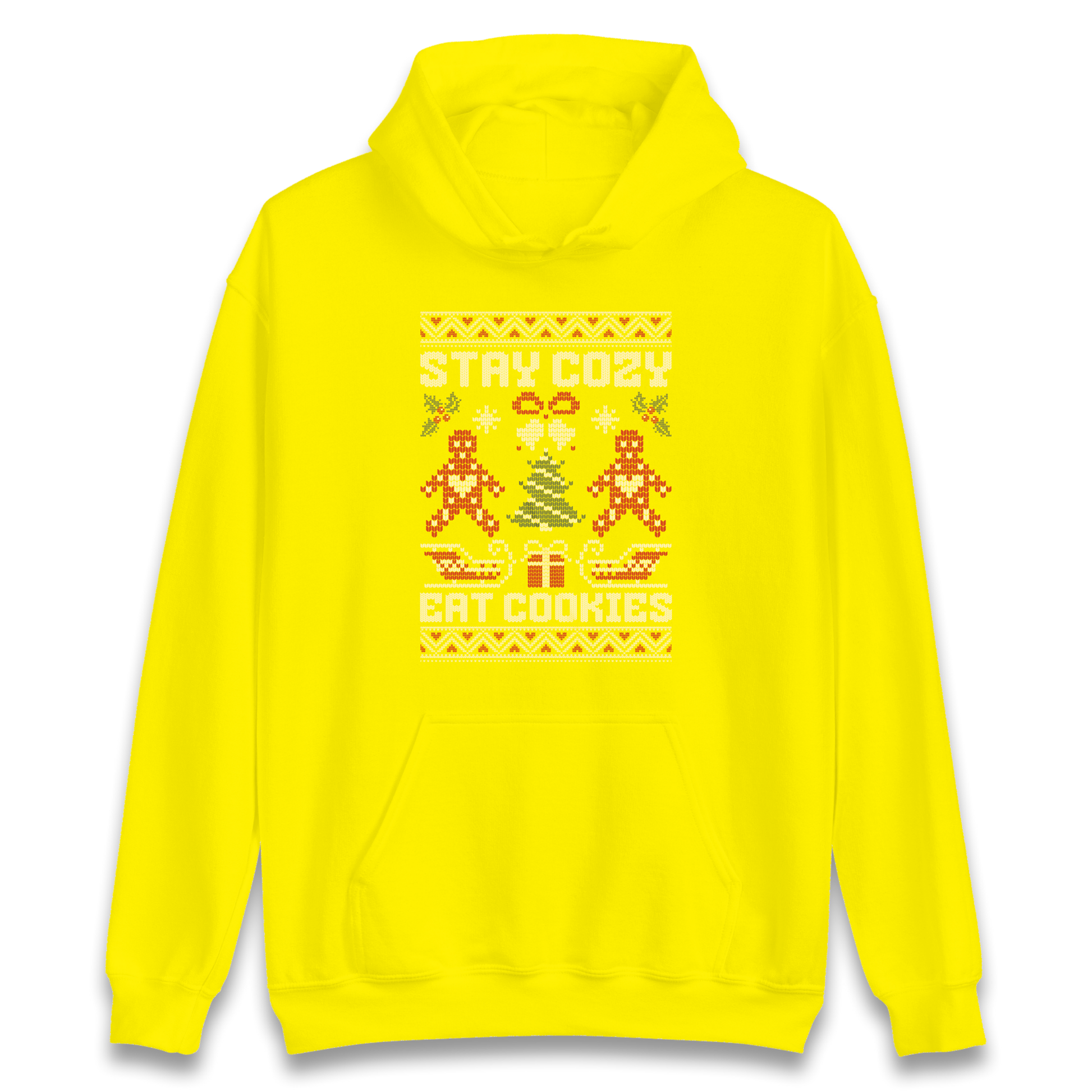 Stay Cozy Eat Cookies Christmas Hoodie