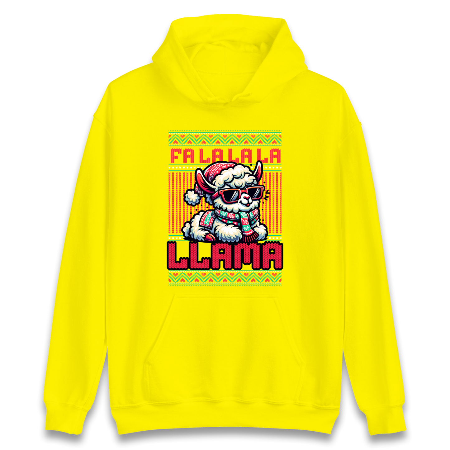 FA LA LA LA LLAMA Hoodie