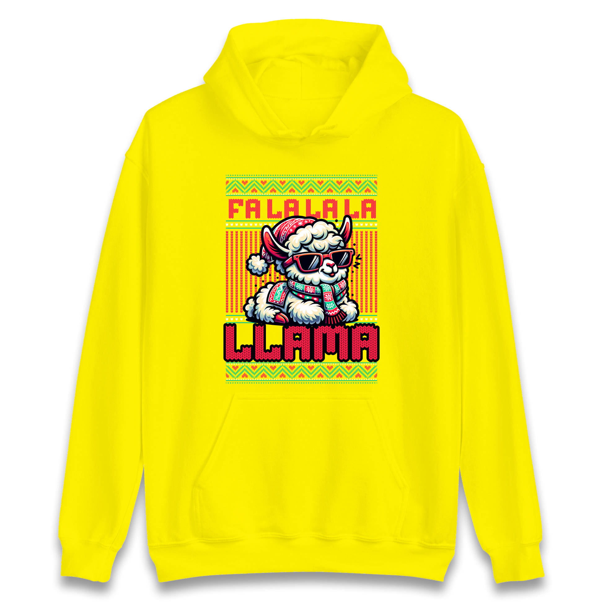 FA LA LA LA LLAMA Hoodie