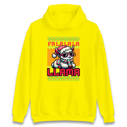 FA LA LA LA LLAMA Hoodie