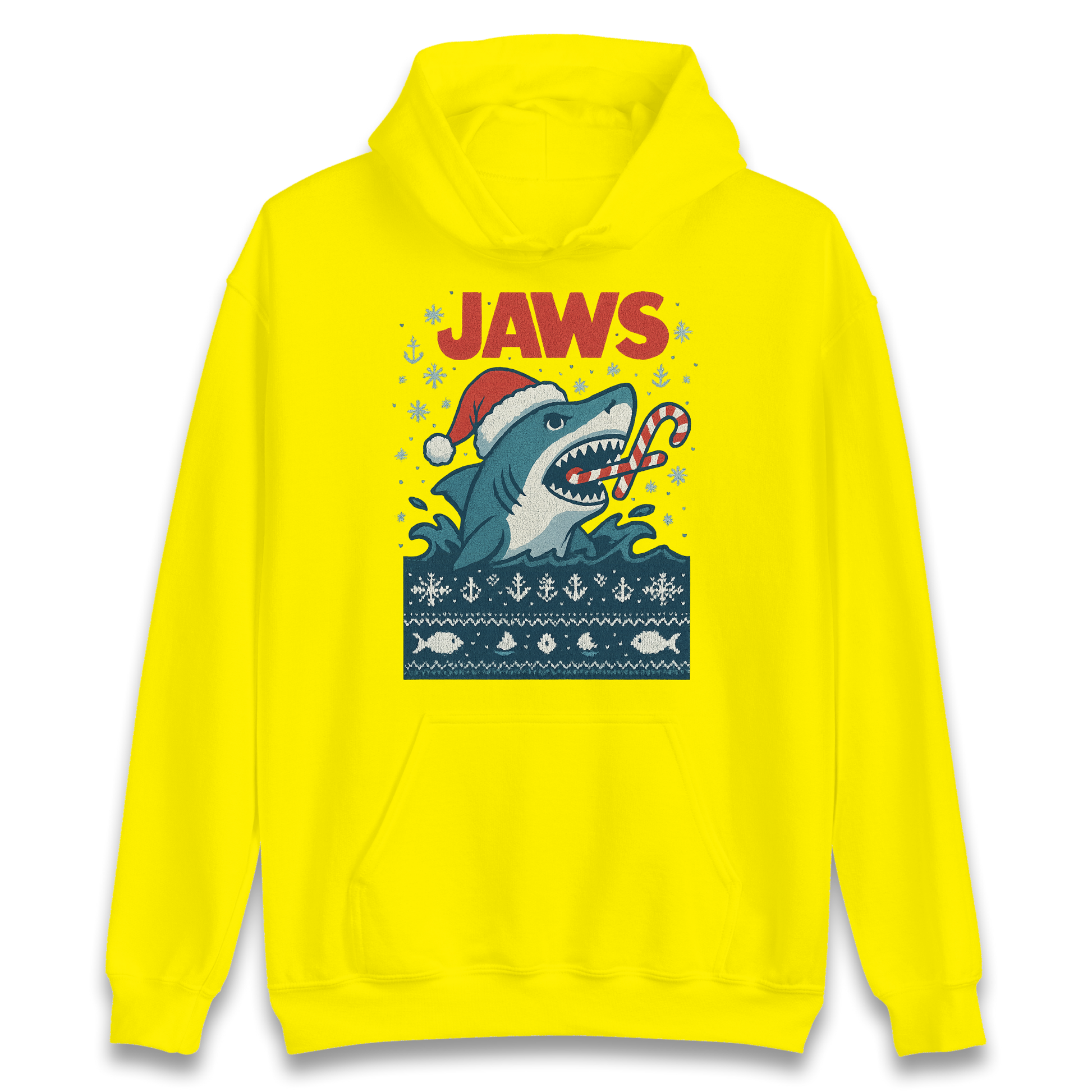 Jaws Christmas Hoodie