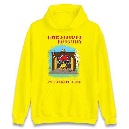Chestnuts Roasting On An Open Fire Christmas Hoodie