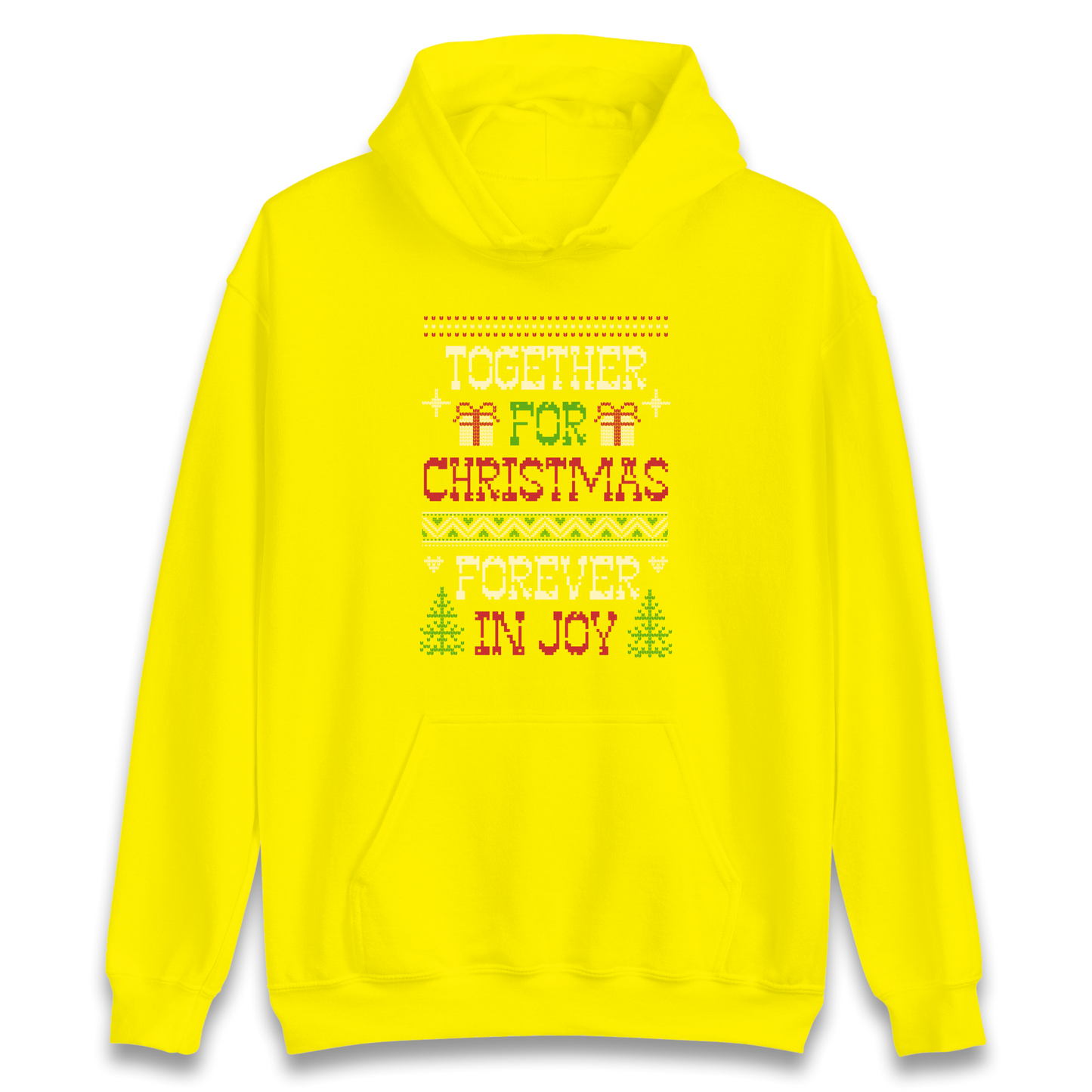 Together for Christmas Forever in Joy Christmas Hoodie
