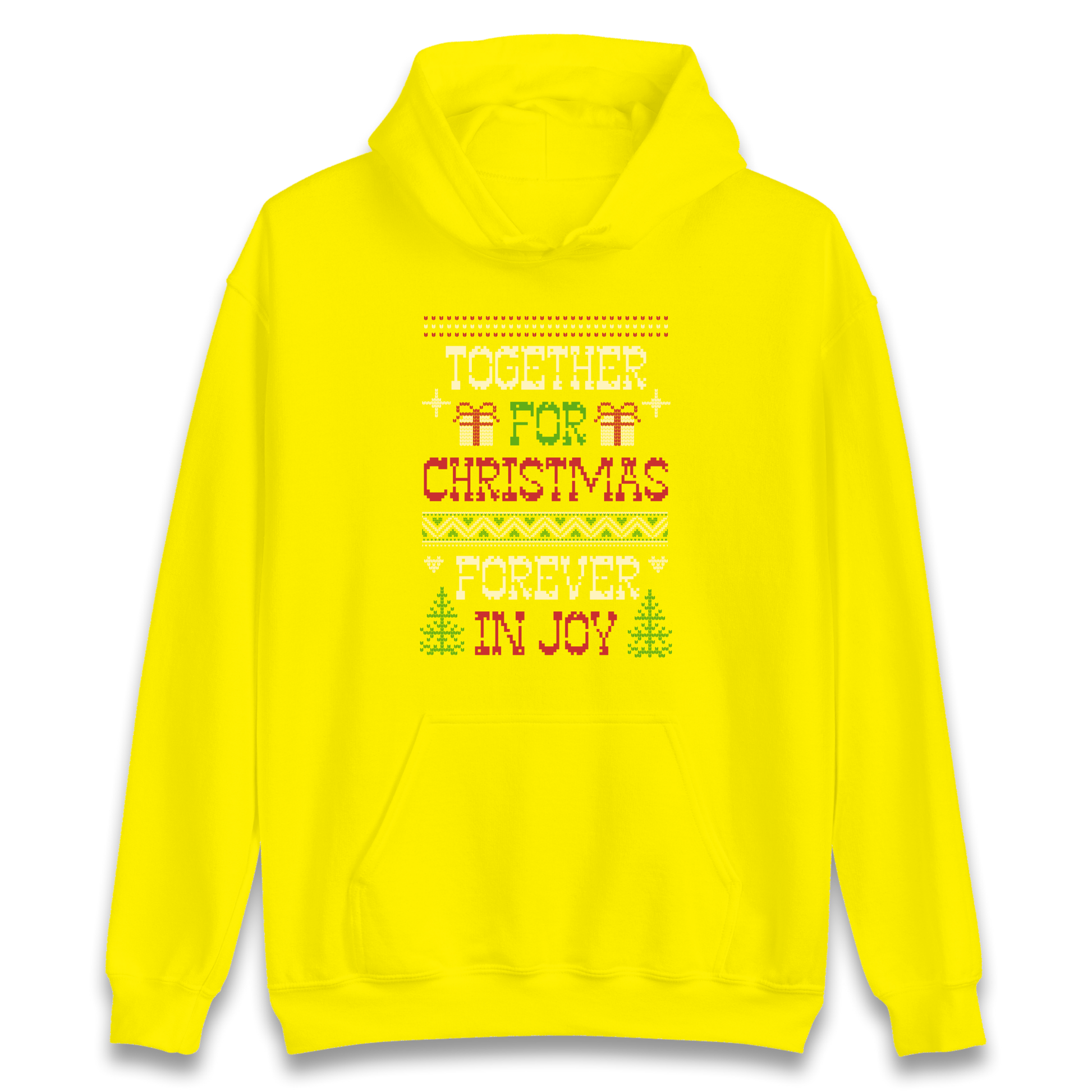 Together for Christmas Forever in Joy Christmas Hoodie