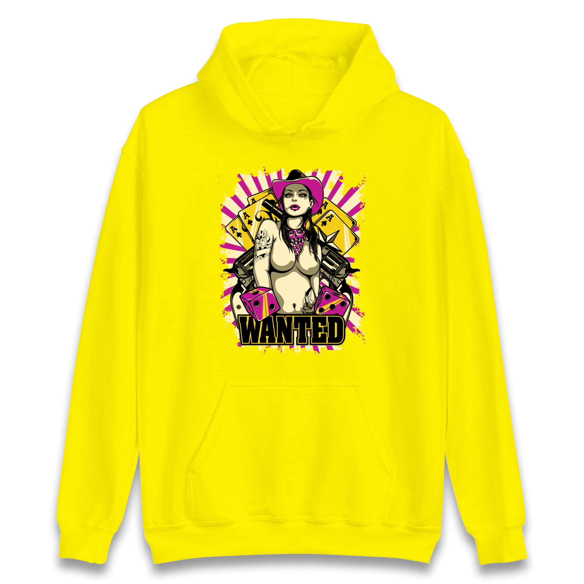 Wanted Ace Of Spades Hoodie