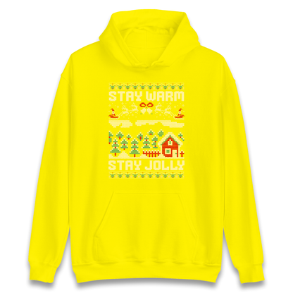 Stay Warm Stay Jolly Christmas Hoodie