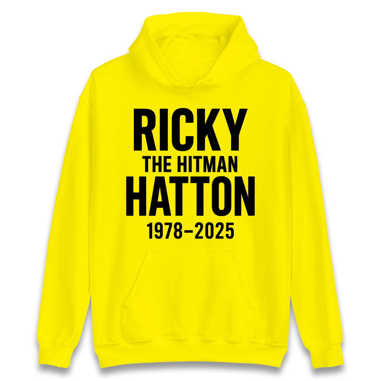 Ricky The Hitman Hatton 1978 2025 Hoodie