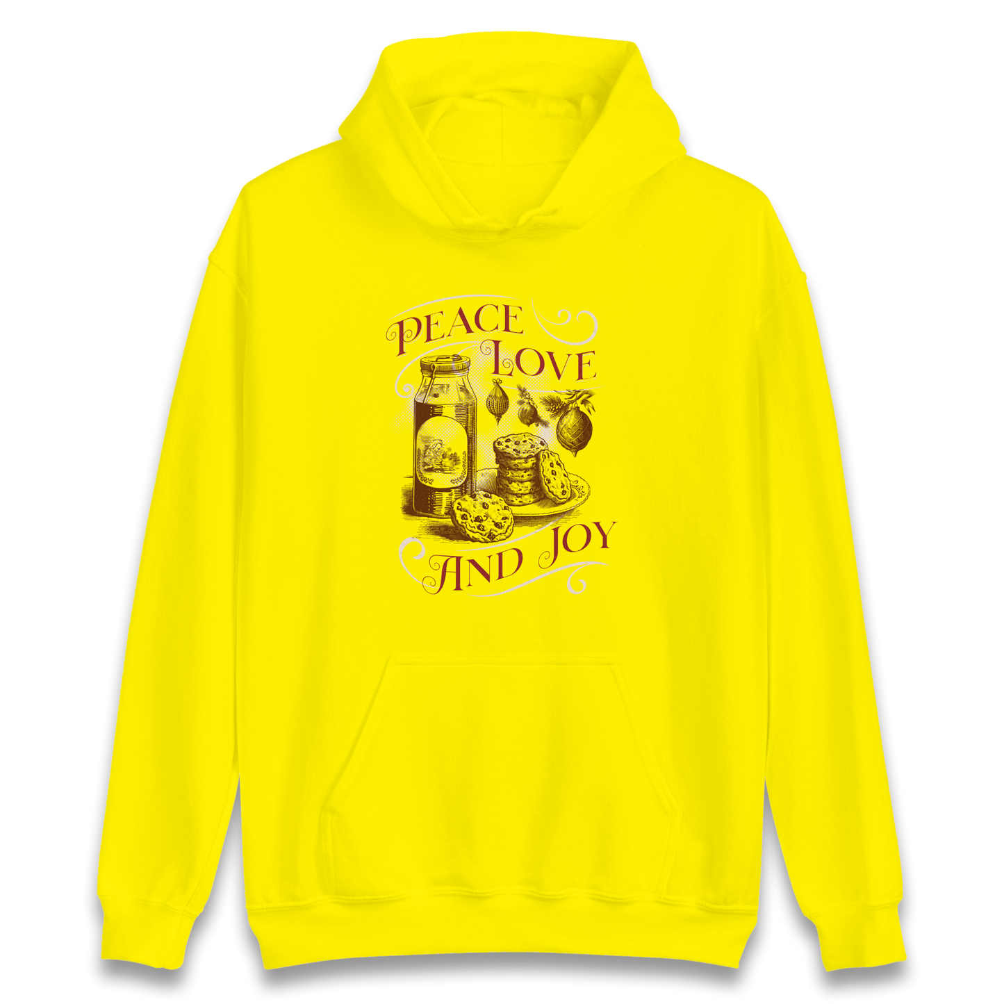 Peace Love And Joy Christmas Hoodie