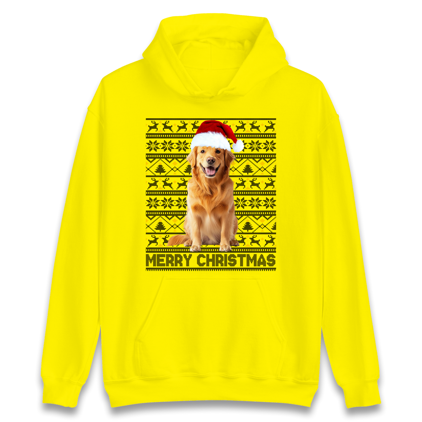 Merry Christmas Dog Hoodie