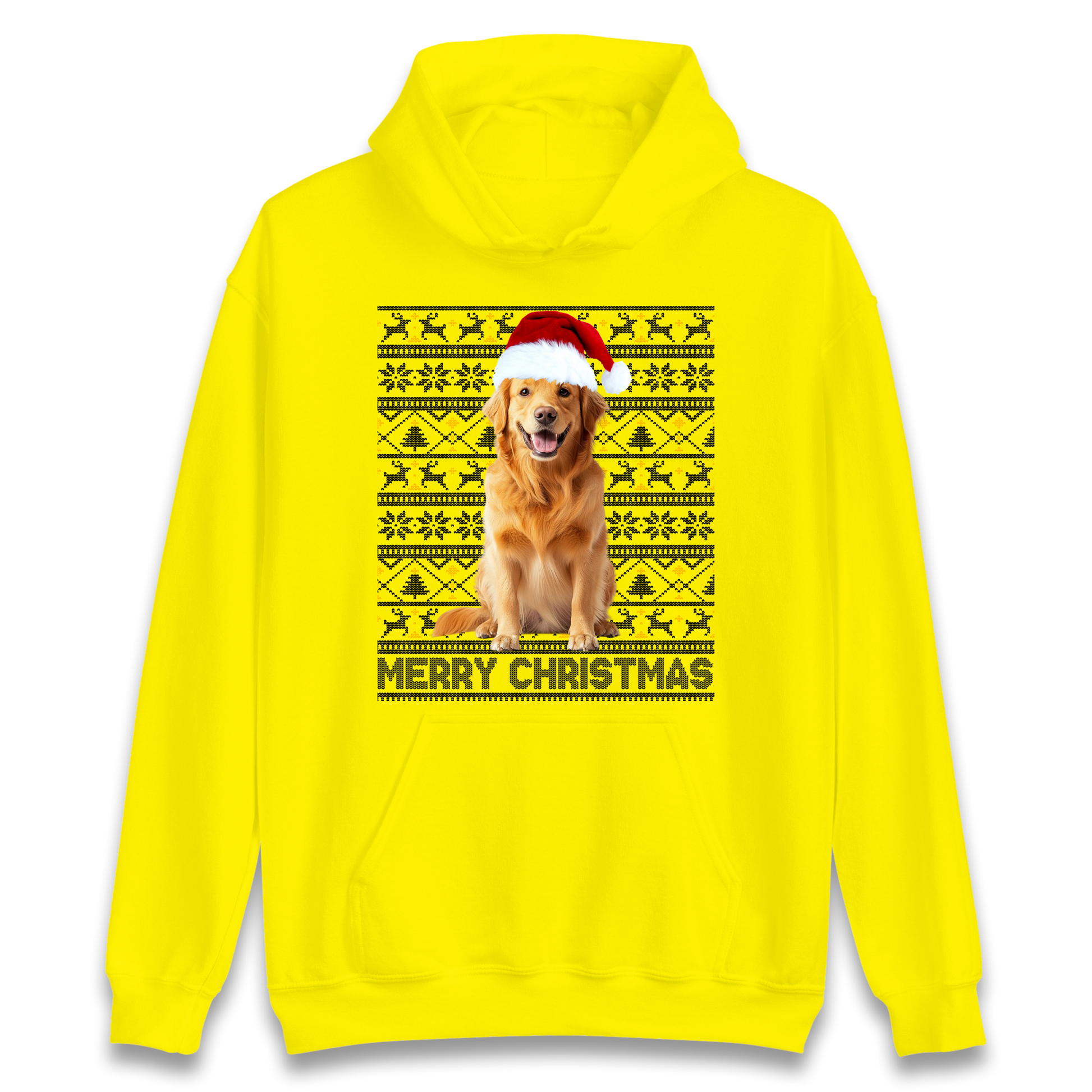 Merry Christmas Dog Hoodie