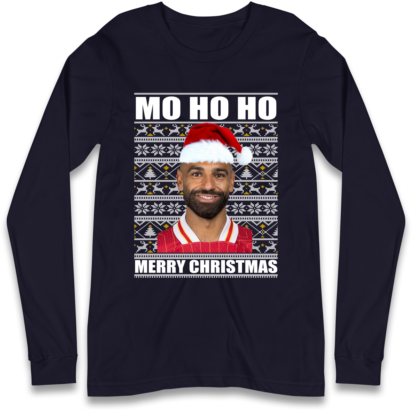 Mo Ho Ho Salah Longsleeve T-Shirt