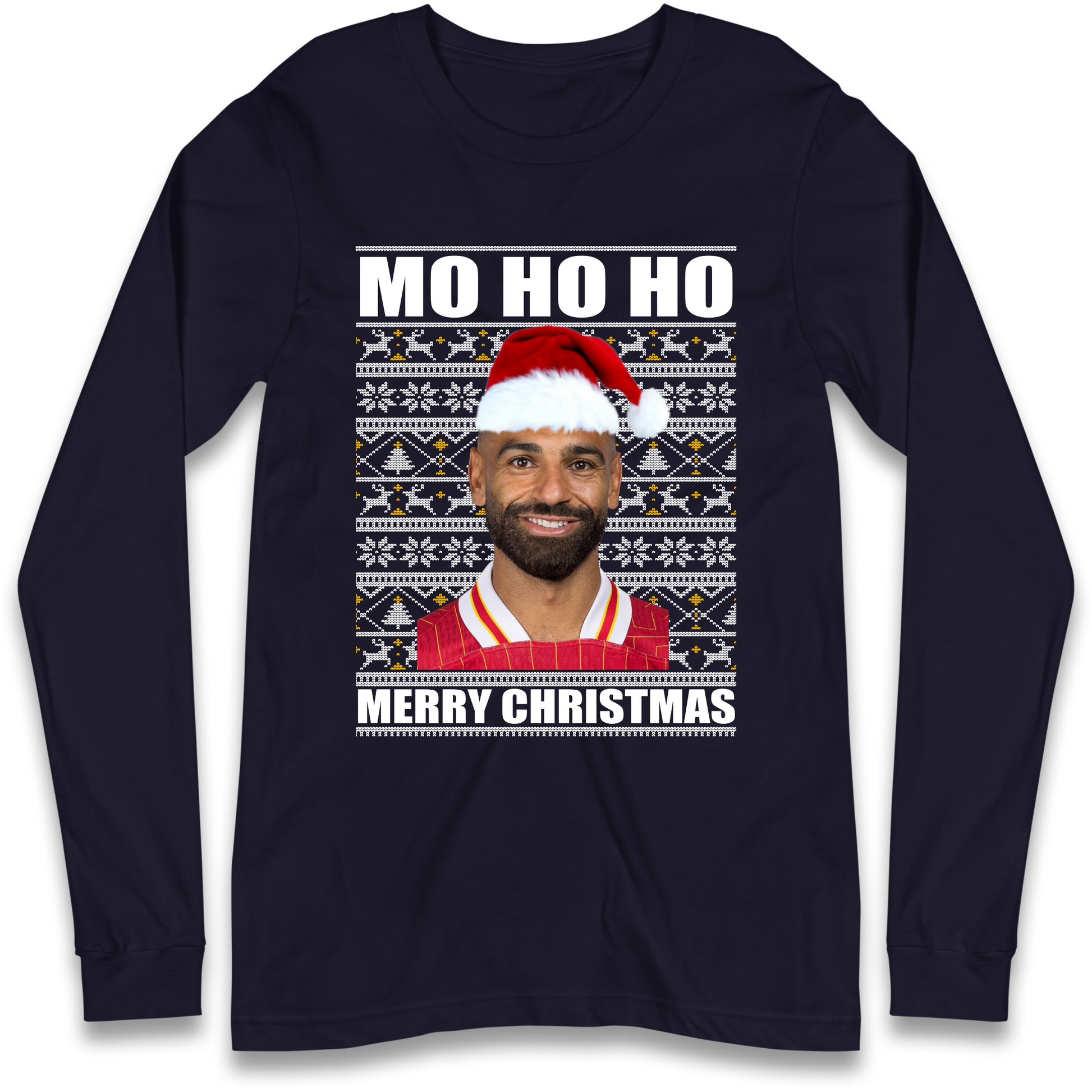 Mo Ho Ho Salah Longsleeve T-Shirt