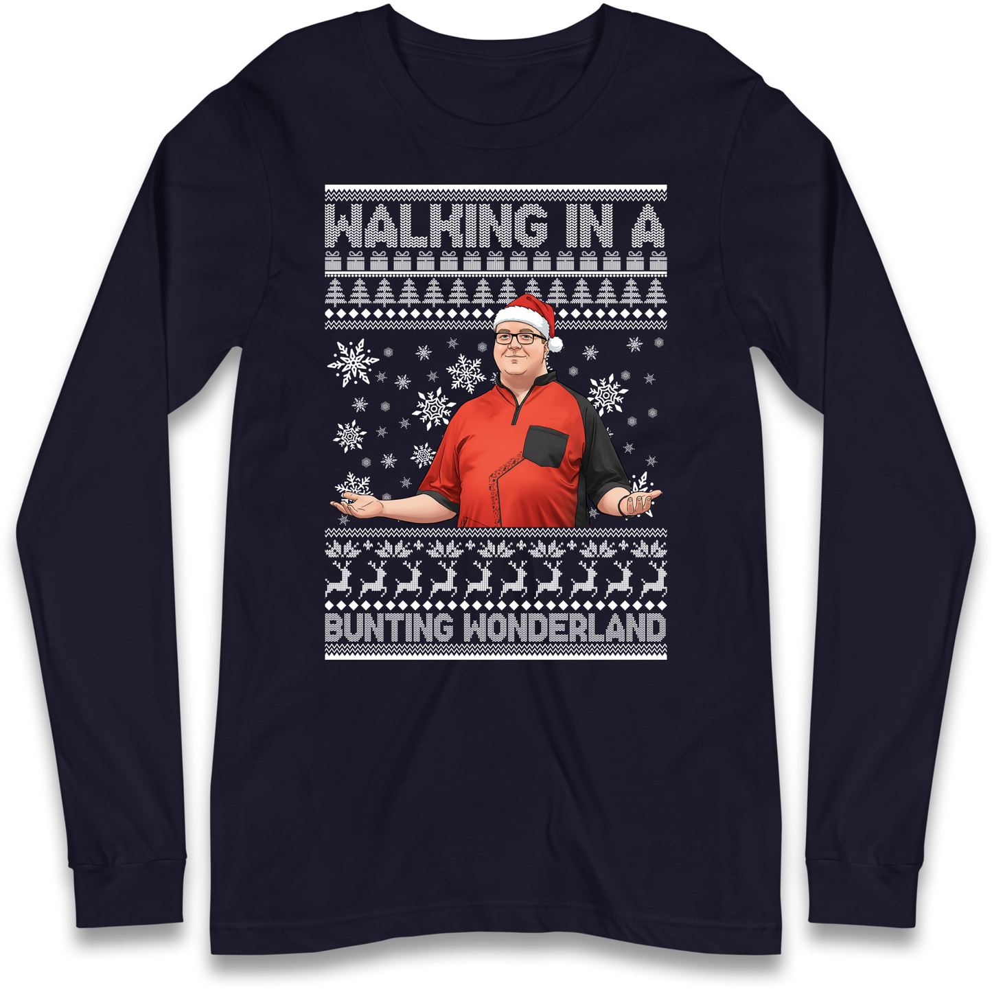 Bunting Wonderland Longsleeve T-Shirt