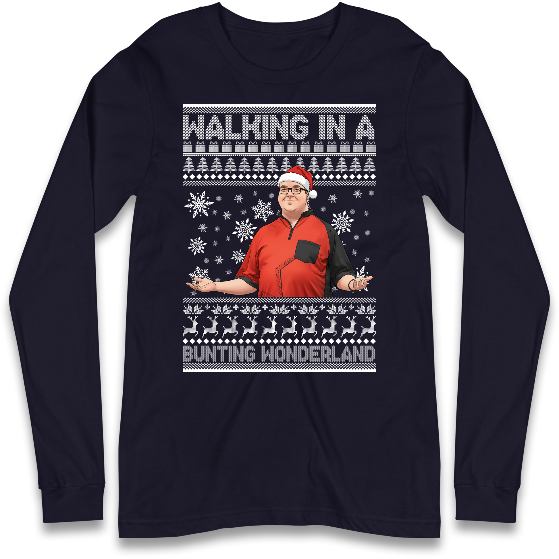Bunting Wonderland Longsleeve T-Shirt