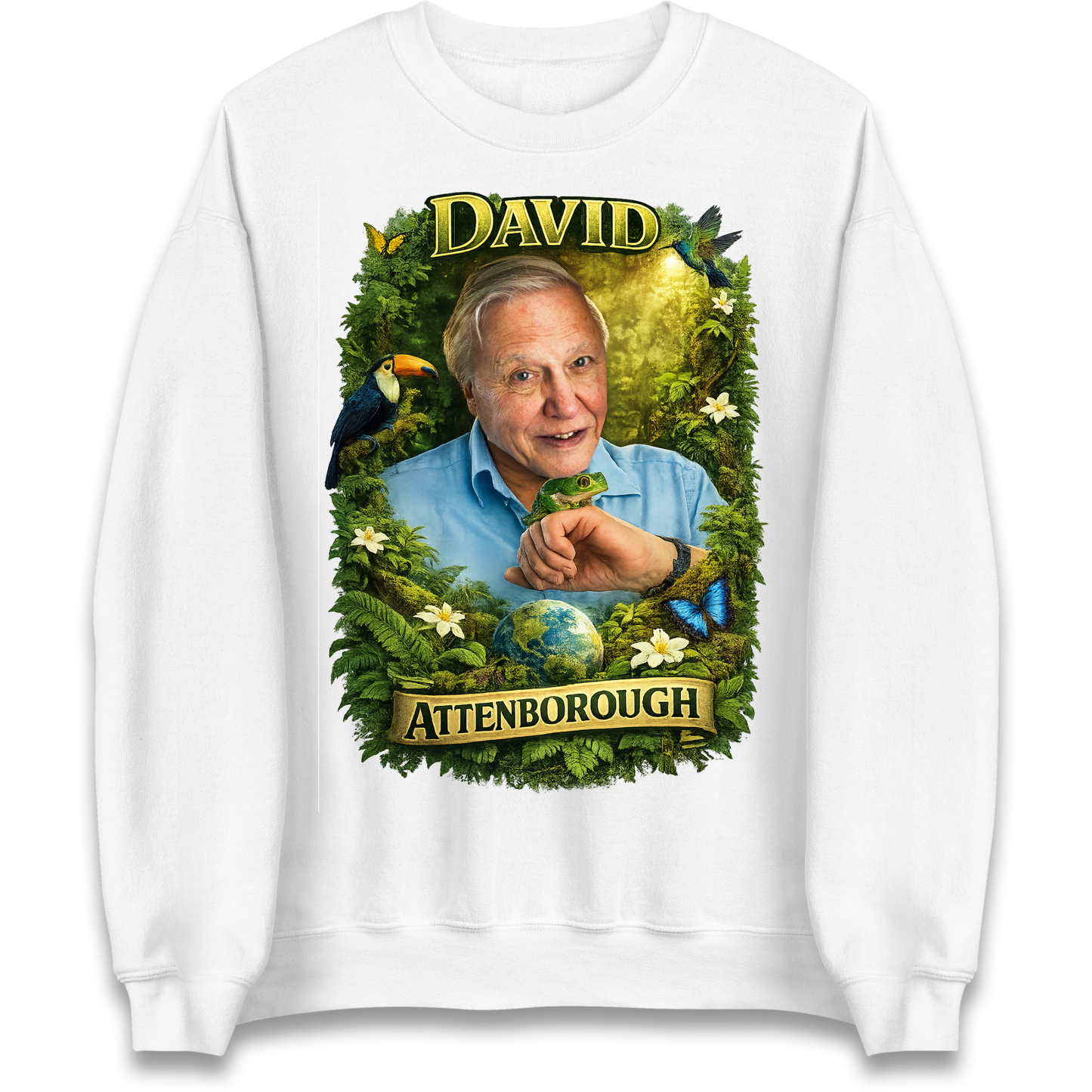 David Attenborough Sweatshirt