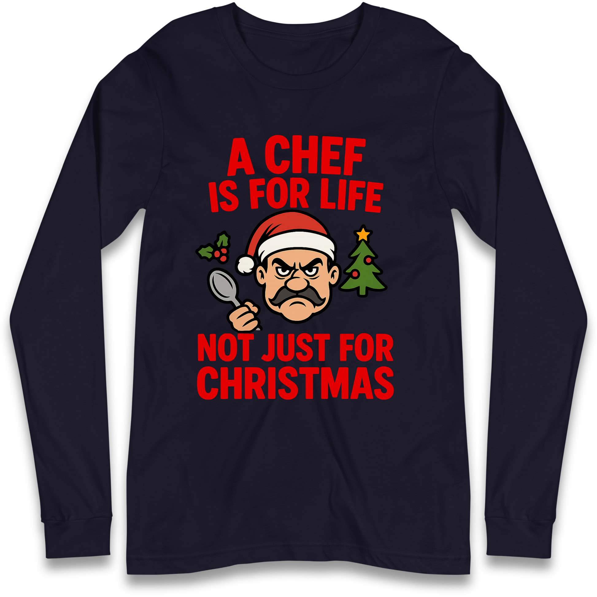 Chef Christmas Longsleeve T Shirt