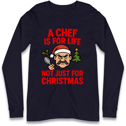 Chef Christmas Longsleeve T Shirt