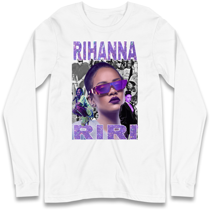 Rihanna Riri Bootleg Longsleeve T Shirt 
