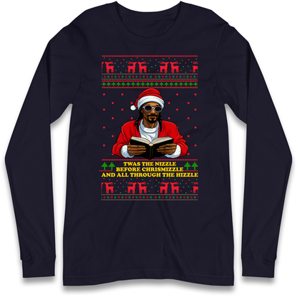 Snoop Dogg Nizzle Christmas Longsleeve T-Shirt