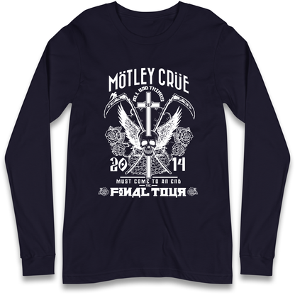 Motley Crue All Bad Things Longsleeve T Shirt