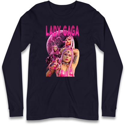 Lady GaGa Pink Longsleeve T Shirt