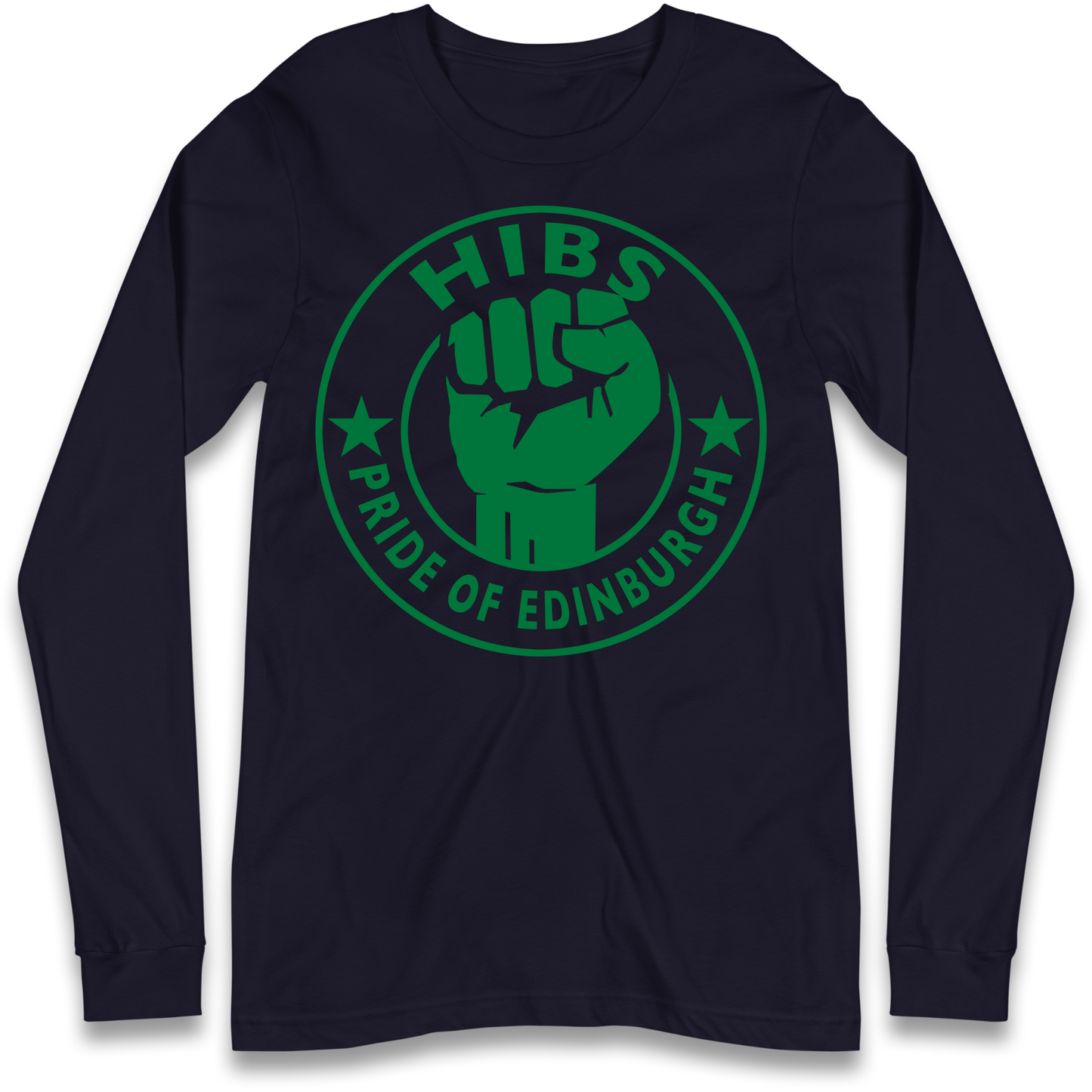 Hibernian FC Football Longsleeve T Shirt