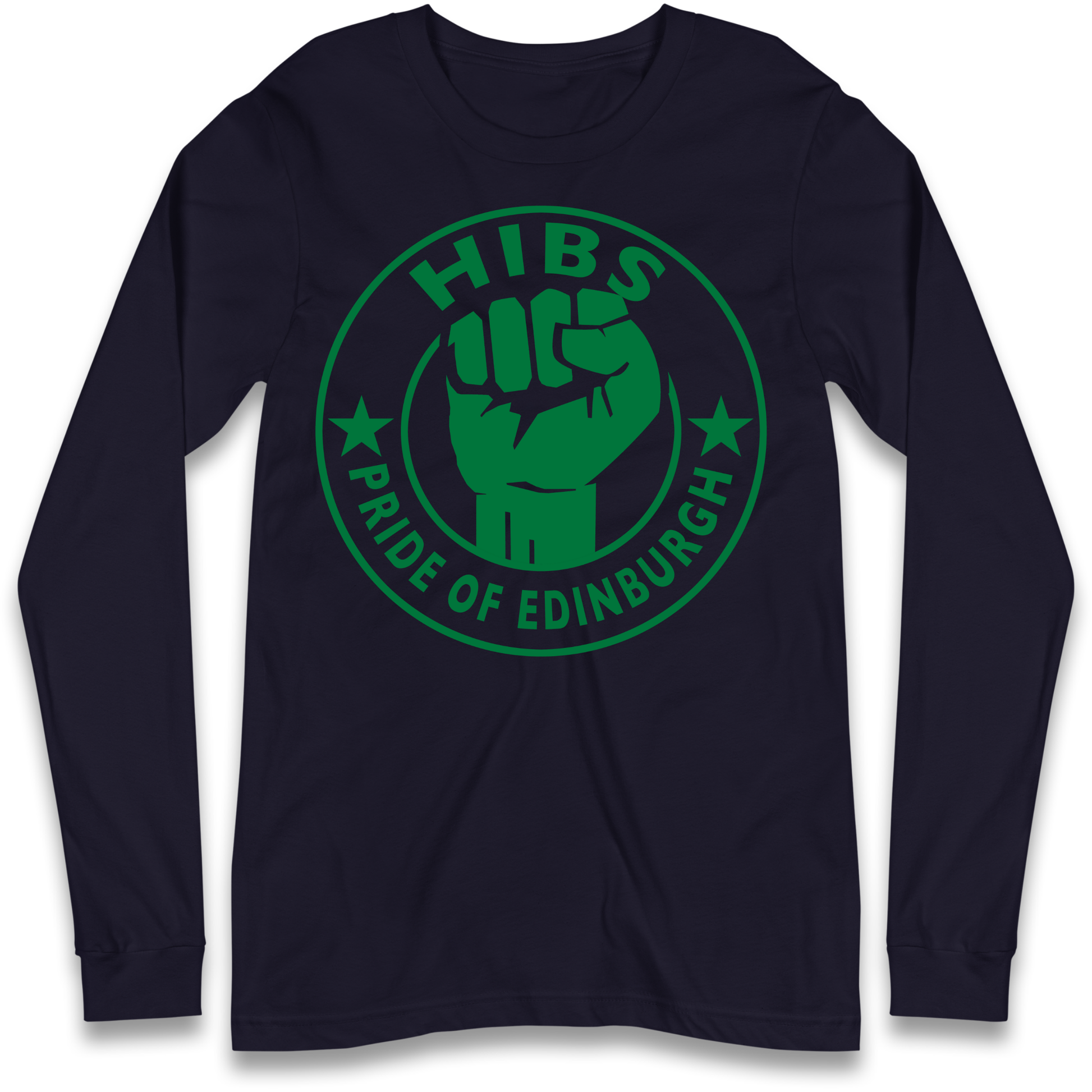 Hibernian FC Football Longsleeve T Shirt