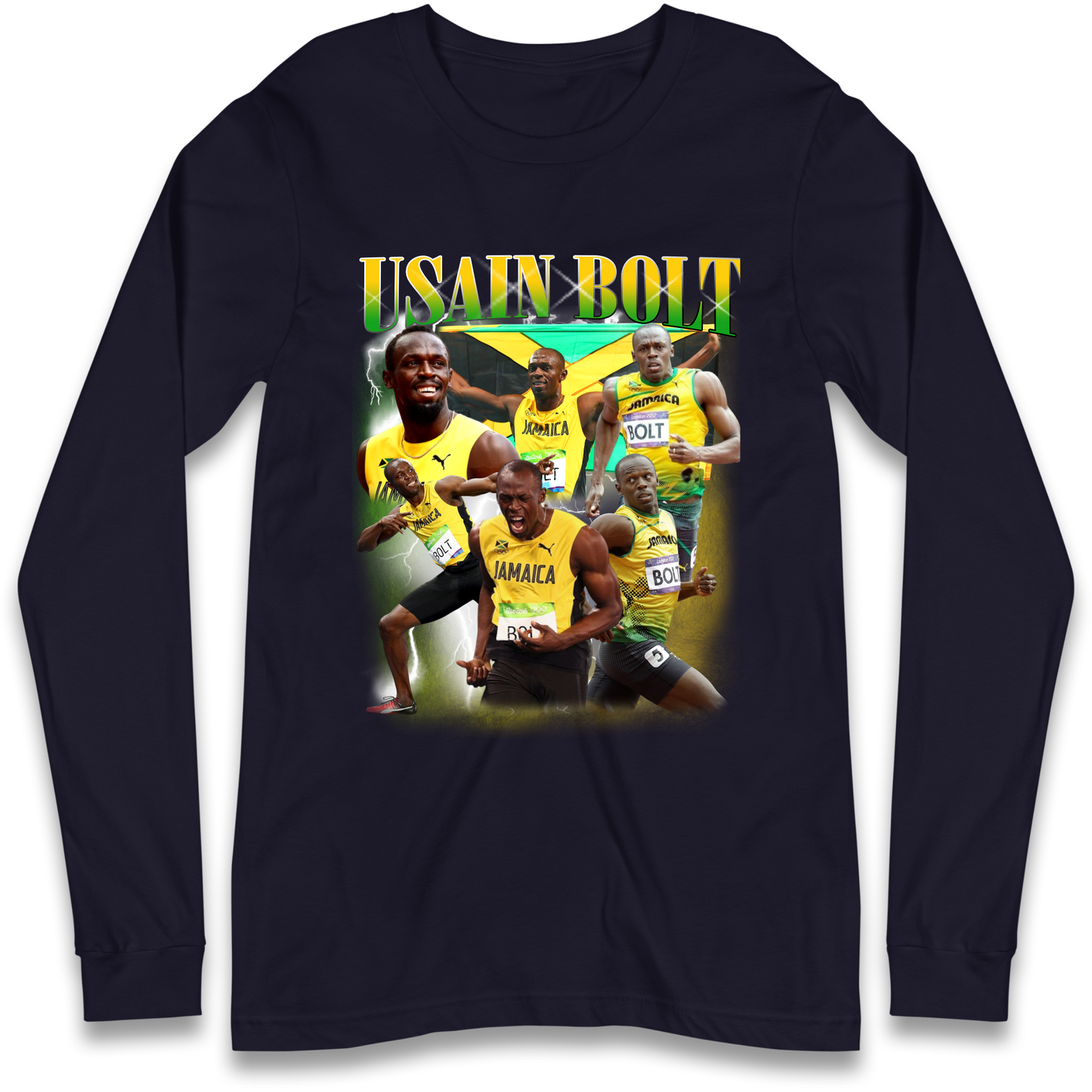 Usain Bolt Longsleeve T Shirt