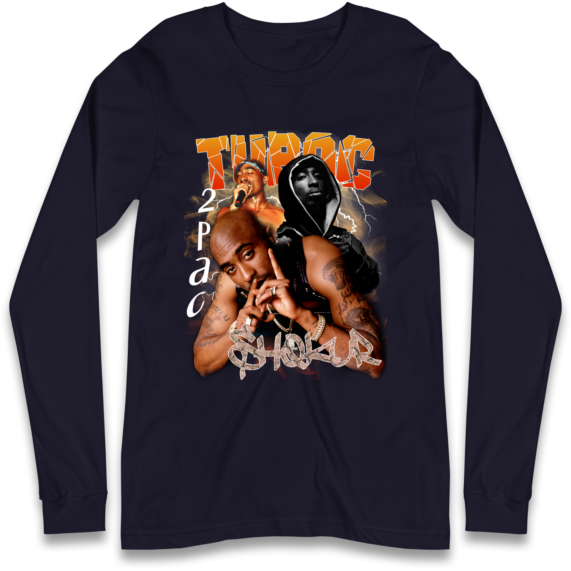 Tupac All Eyez On Me Longsleeve T Shirt