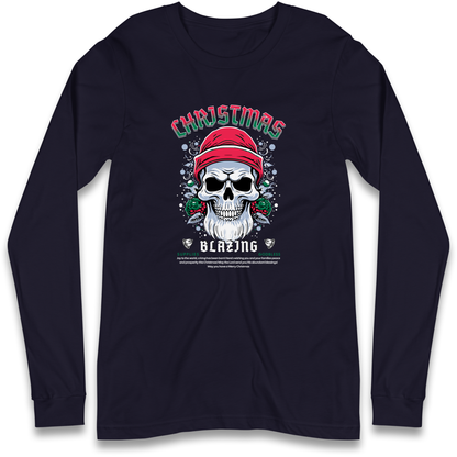 Christmas Blazing Longsleeve T Shirt
