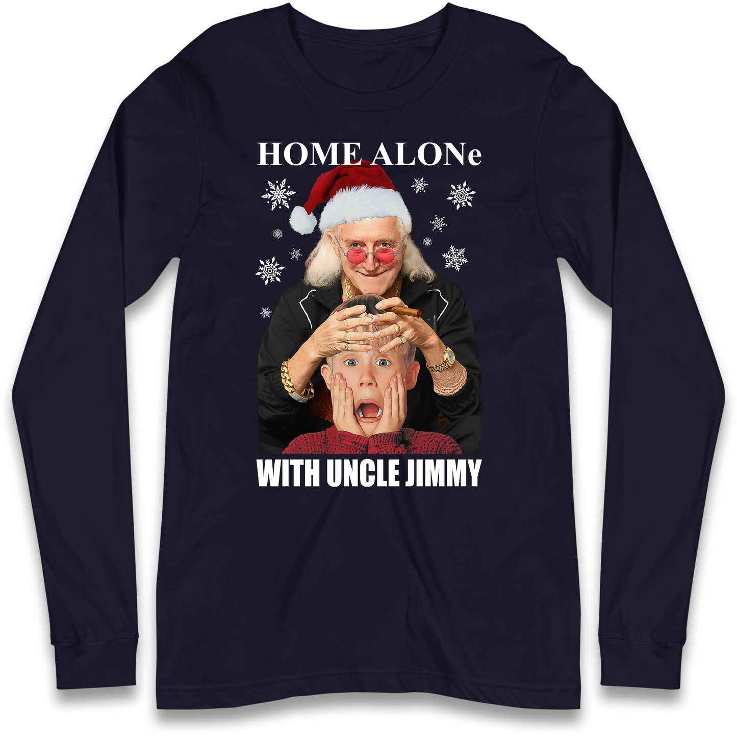 Home Alone Uncle Jimmy Longsleeve T-Shirt