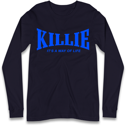 Kilmarnock Football Longsleeve T Shirt