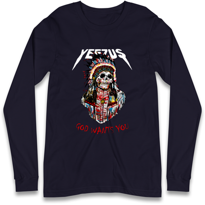 Yeezus God Wants You Longsleeve T Shirt