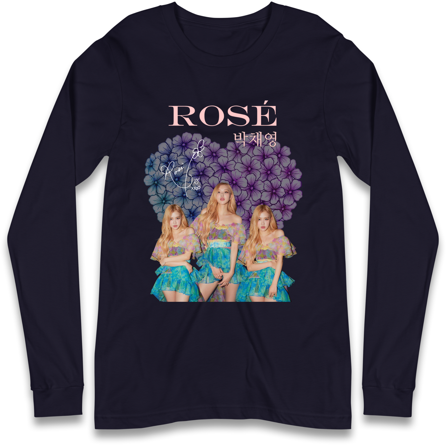 Rose K Pop Longsleeve T Shirt
