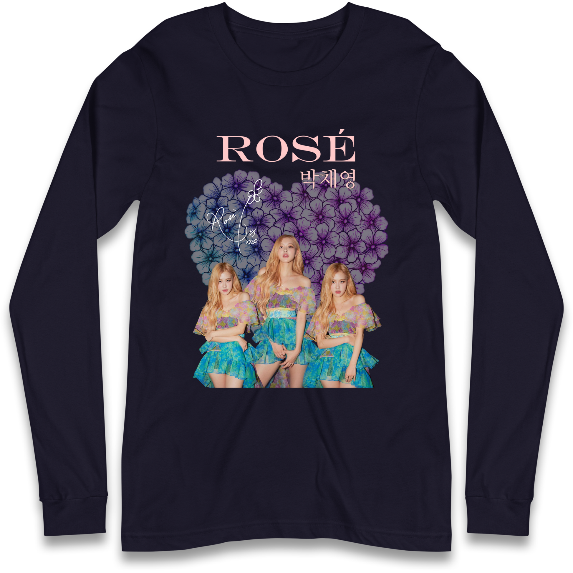 Rose K Pop Longsleeve T Shirt