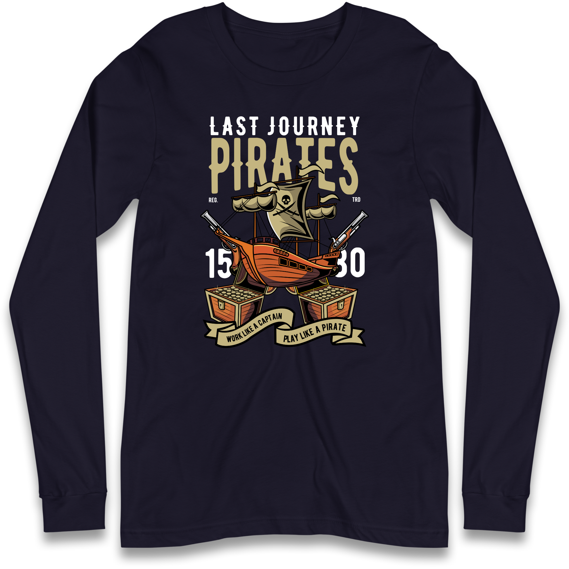 Last Journey Pirates Longsleeve T Shirt