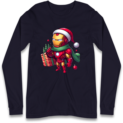 Ironman Santa Longsleeve T Shirt