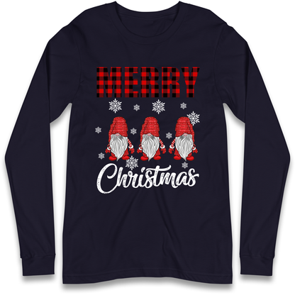Merry Knomes Christmas Longsleeve T-Shirt