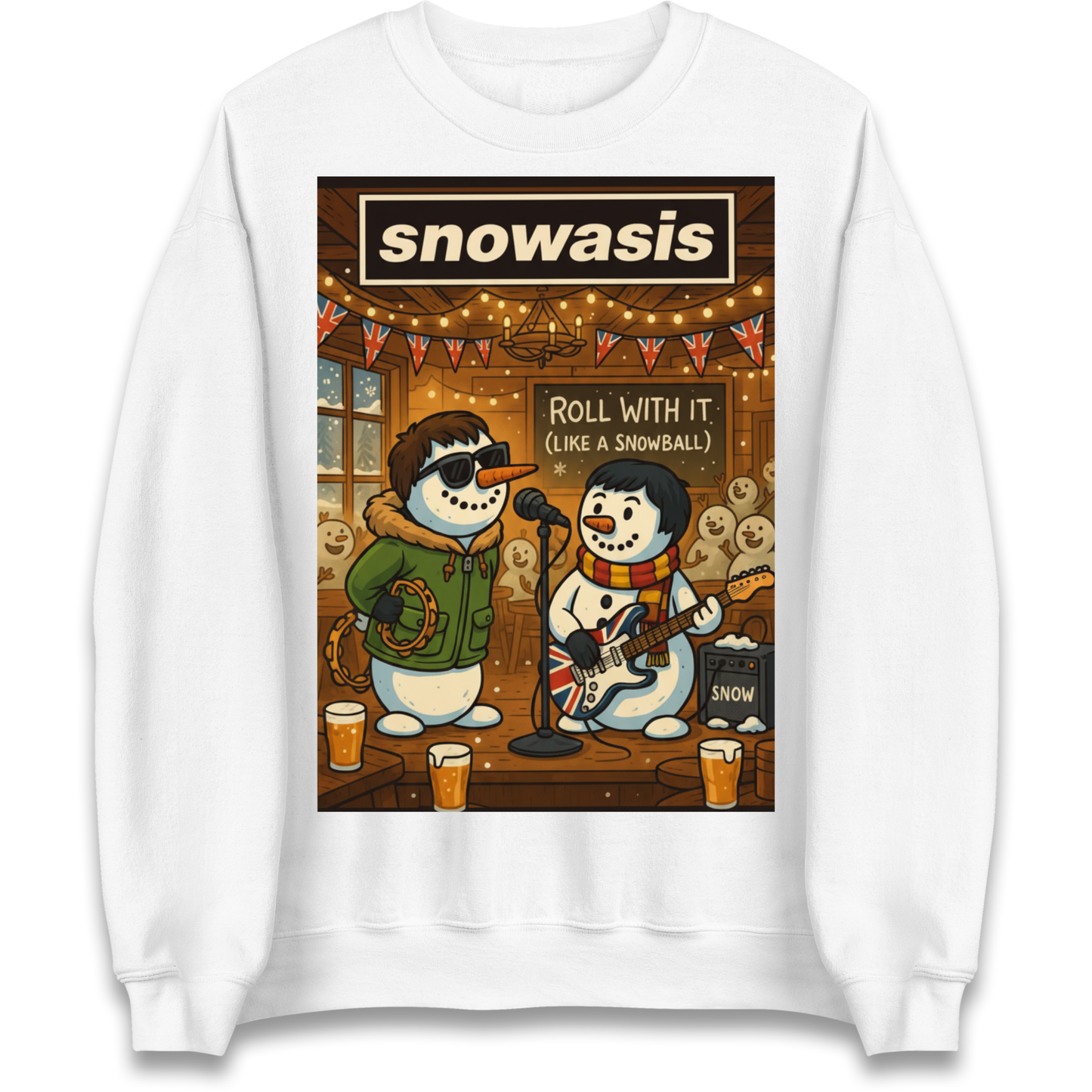 Snowasis Roll Christmas Jumper