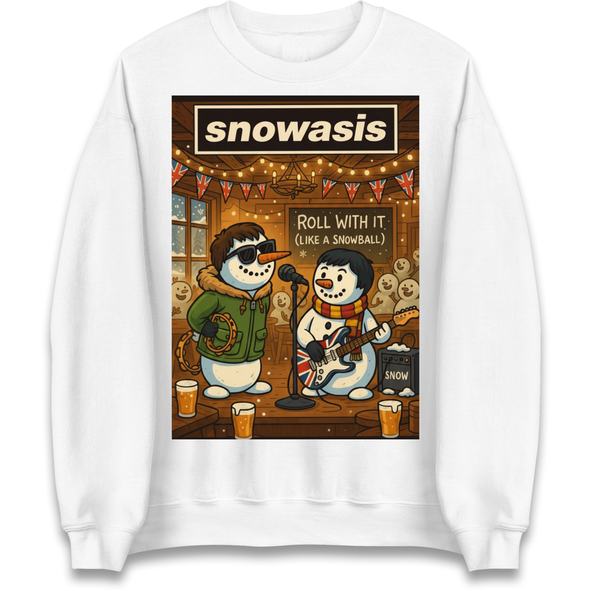 Snowasis Roll Christmas Jumper