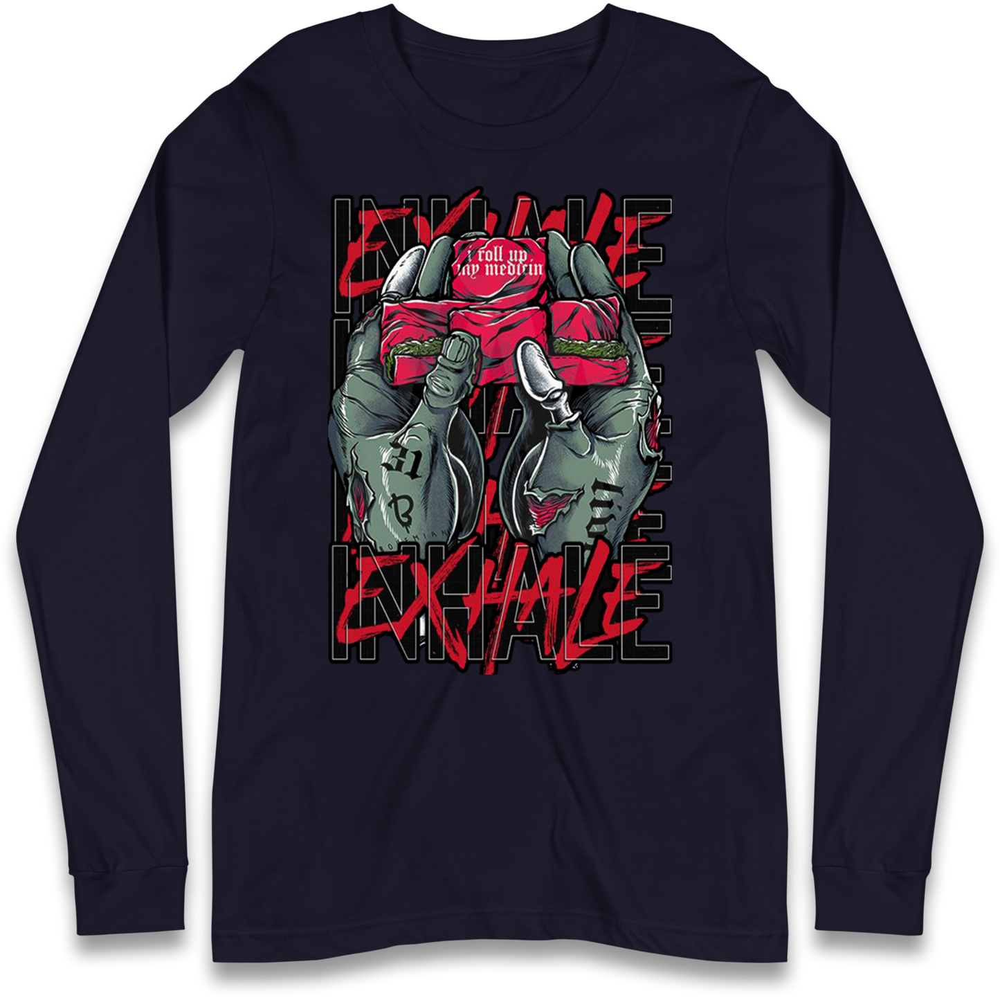 Inhale Exhale Longsleeve T Shirt